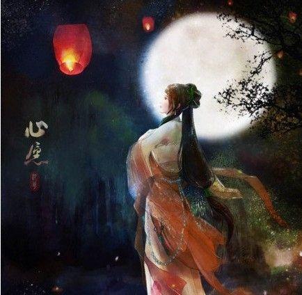 无言独上西楼,月如钩.寂寞梧桐深院锁清秋.剪不断,理还乱,是离愁.