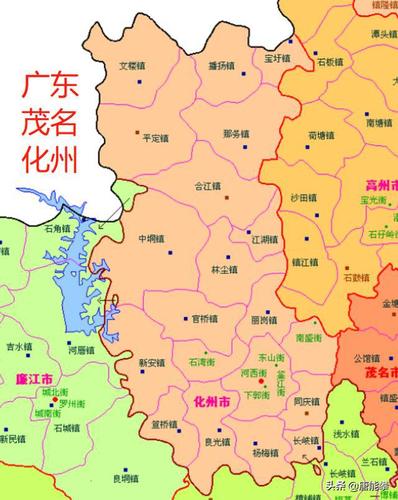 茂名高州23镇,化州17镇的变迁:广东乡镇人口,工业…最新统计