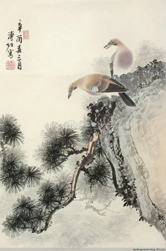 北京爱新觉罗·溥佐的花鸟画欣赏(5)