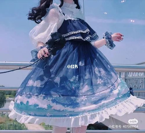 原创丨蓝色97系版的洛丽塔头像_lolita_头像_素材