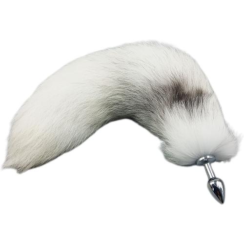 真毛可拆卸二次元cosplay狐狸尾巴动漫萝莉可爱爱女妖精包挂件