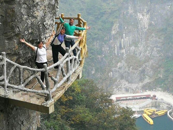 探险湄江新建栈道
