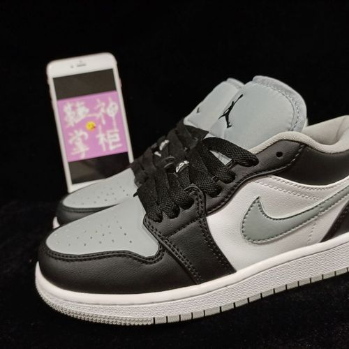 纯原低帮aj1影子灰纯原头层开学季男生女生百搭板鞋增高潮鞋