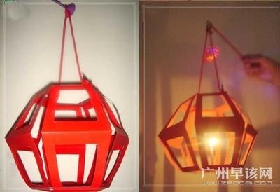 小孩提灯笼折纸 手工折纸大全-蒲城教育文学网