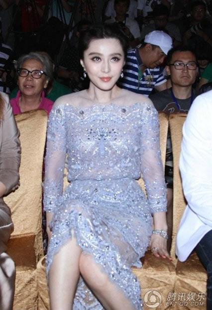 范冰冰透视裙露肥臀 这次范冰冰透视美裙看到的是好大一坨丰臀(2)