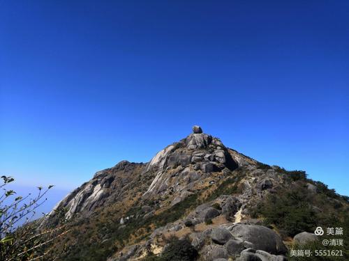 20201206再登武平梁野山顶古母石(从中堡大绩村上山)