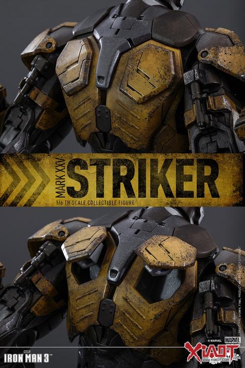 hot toys 《钢铁侠3》 钢铁侠 mark25 striker