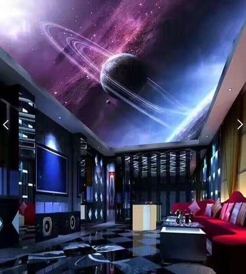 三,星空软膜天花在家装客厅