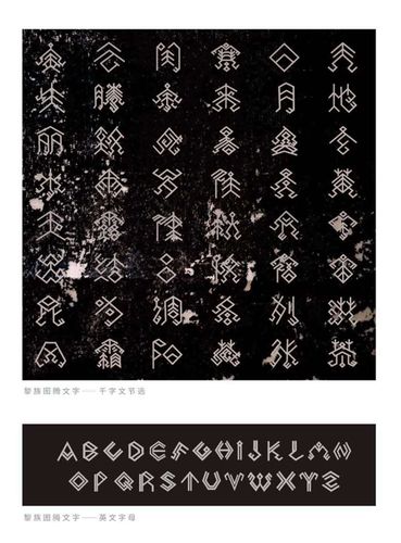 截至目前,作者已创作完成近2500个"黎族图腾文字",剩余部分预计2020年