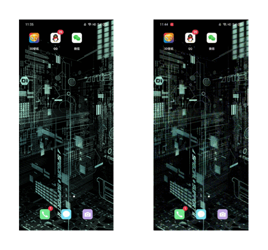 3d壁纸动态粒子特效,秀出满屏科技感