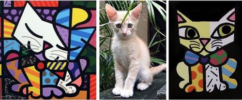 其它 艺术创想课 写美篇《布里托的新波普宠物画》 1.