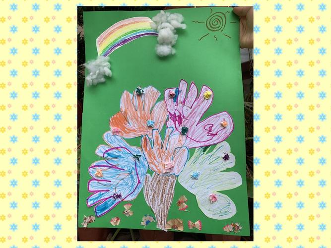 这一切组合成了小朋友的彩色梦境.