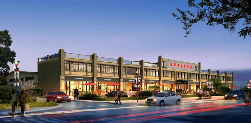 市区这座农贸市场将于年底投入使用