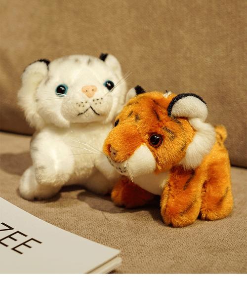 智贝详情图_6仿真小老虎公仔毛绒玩具可爱东北虎小挂件玩偶生肖