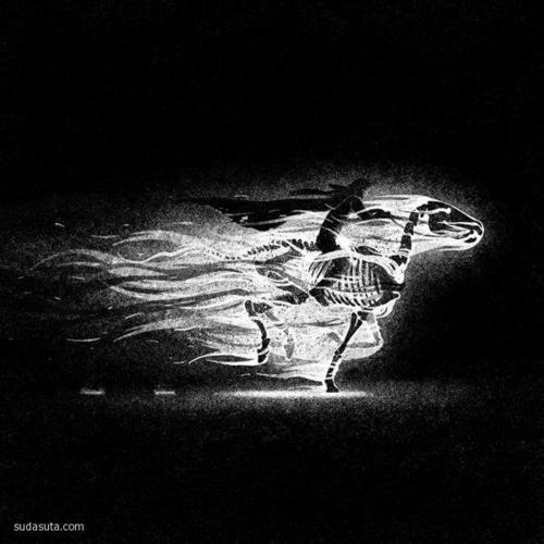 brian luong 超现实主义黑白插画欣赏