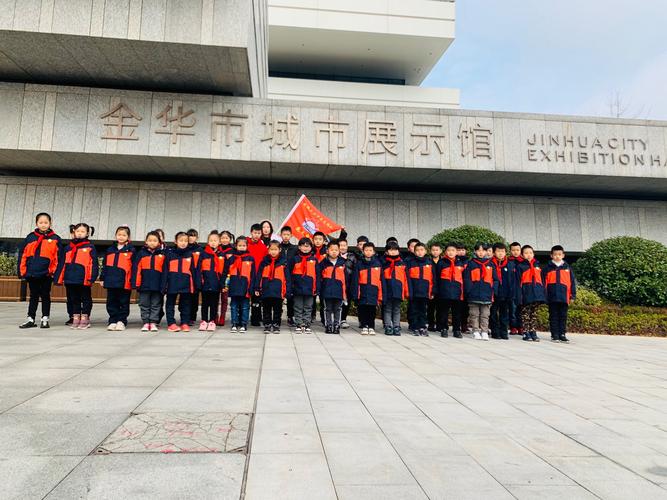 参观金华城市展示馆——环城二小二二班花火中队