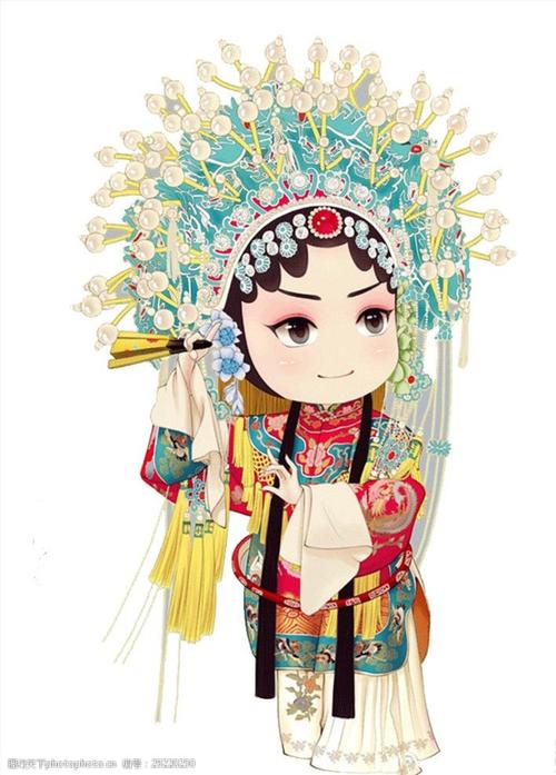 京戏卡通人物