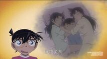 名侦探柯南第763集:柯南竟要和和叶小兰一起睡?平次吃醋