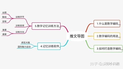 为了方便大家我用手机思维导图把推文大框画了出来 一,什么是数字编码