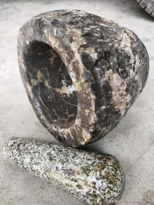 纯手工五花石.小石盆58