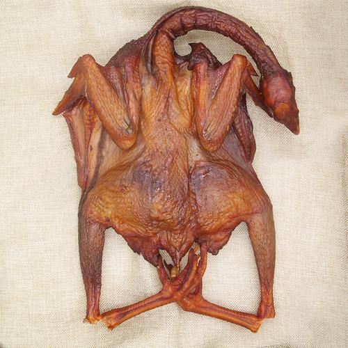 买二送一农家自制腊味腊鸡散养土鸡风干鸡咸鸡烟熏干鸡整只约600g