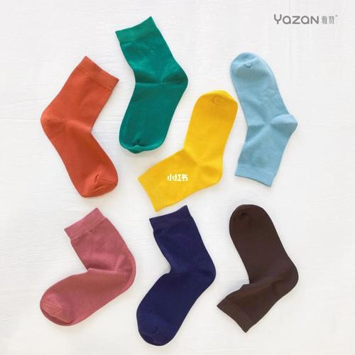 棉 莫代尔女士秋冬中筒袜  集合图_莫代尔_时尚_穿搭