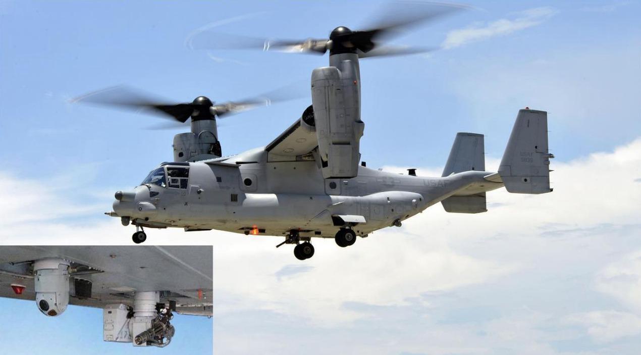 图为mv-22鱼鹰运输机