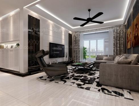 黑镜背景墙—装修实例一