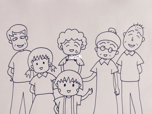 樱桃小丸子全家福简笔画_樱桃小丸子怎么样_全家福_简
