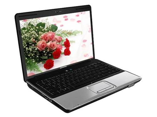 笔记本 正文  惠普cq20-404tu(vb659pa)采用了全新的欧普奇幻纹理外观