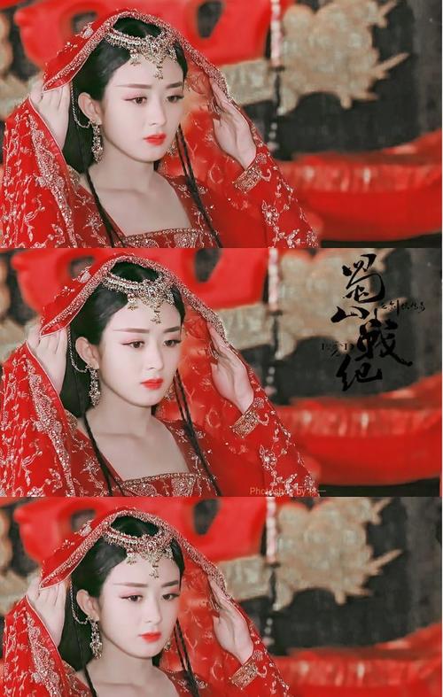 赵丽颖的红衣玉无心,真的太惊艳了,让人一眼万年!