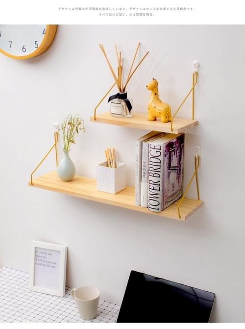 悬空置物架 沙发后置物架放东西的物品架悬空墙体装饰架子墙上放花盆