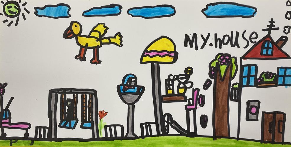 《 my house 》作者:练梓宁