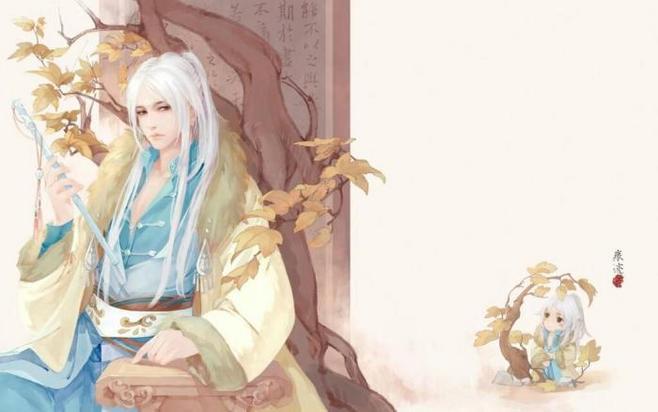 「古风美男」 橙光系列 白发 仙