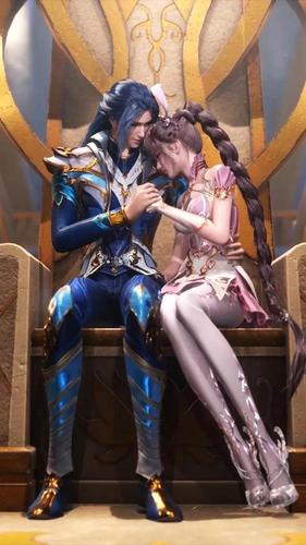 热血动漫斗罗大陆超美壁纸唐三和小舞来了值得收藏