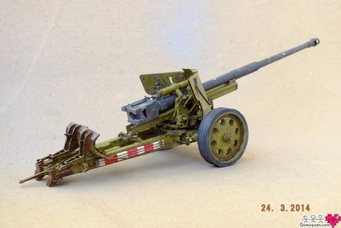 8cm pak43/41 german antitank gun