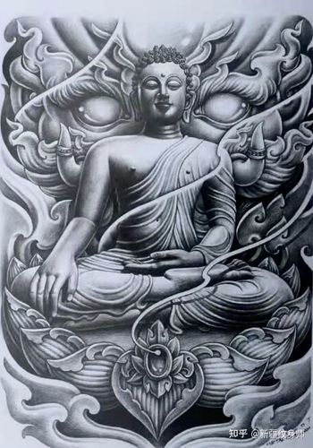 满背纹身手稿 - 知乎