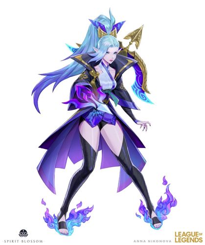 灵魂莲华立绘作品 薇恩还有两种形态