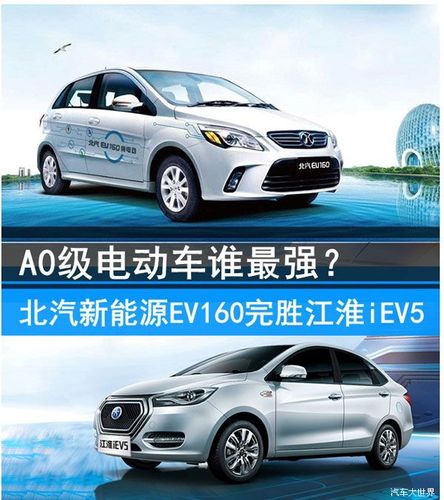 a0级电动车谁最强?北汽新能源ev160完胜江淮iev5