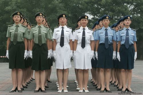海陆空女军官礼服