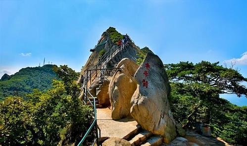 辽宁凤城市凤凰山美景