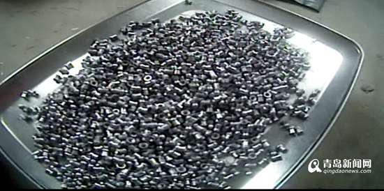 即墨警方打掉非法制造铅弹窝点 查获铅弹4万发