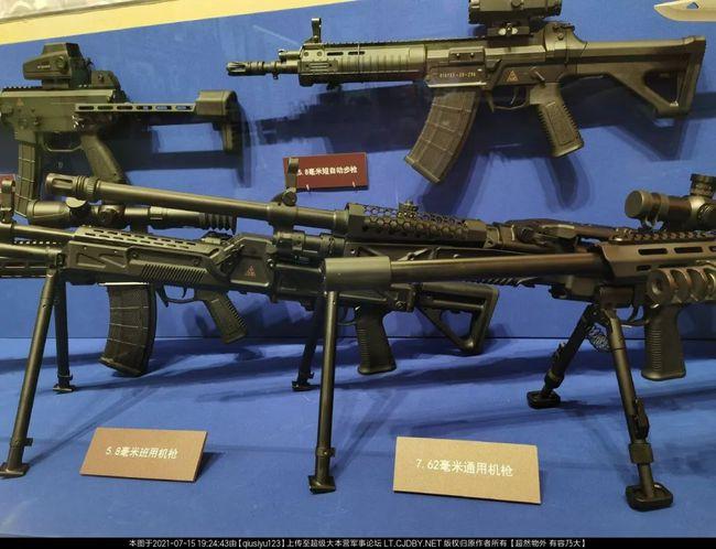 58毫米口径不堪大用中国公开展示新型762通用机枪