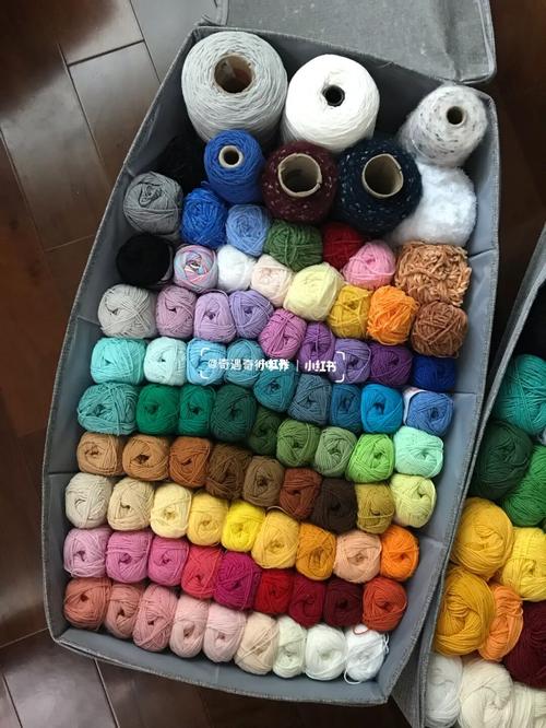 新添的毛线收纳箱_收纳箱_手工制作_钩针_收纳_我的收纳分享_兴趣爱好