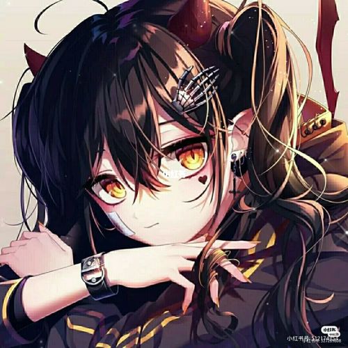 二次元女生头像高冷