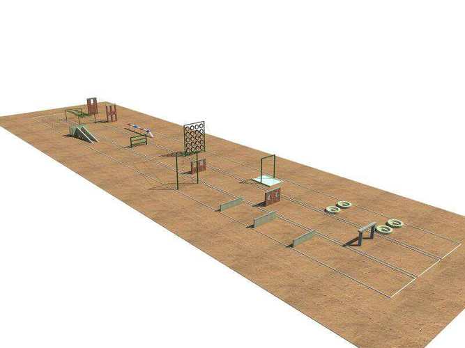 消防百米障碍设施产地货源障碍赛器材