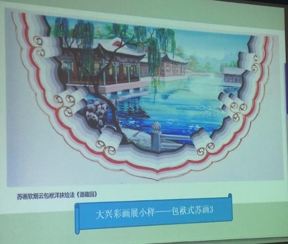 公司内部古建培训三天,大木,油彩,瓦石.