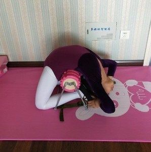 2019新款儿童舞蹈凳训练瑜伽滚筒滚轴腰部柔韧下腰压腰神器辅助器