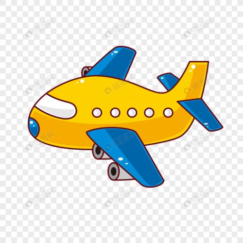 飞行器手绘卡通飞机装饰元素图片手绘卡通飞机装饰元素图片免费下载