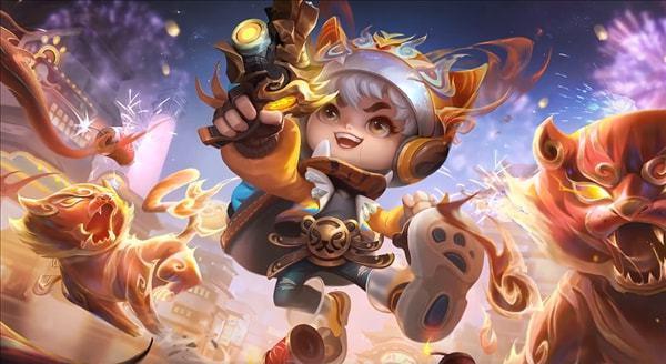 王者荣耀鲁班虎年限定新皮肤官宣除夕上线铜凿剪纸为灵感